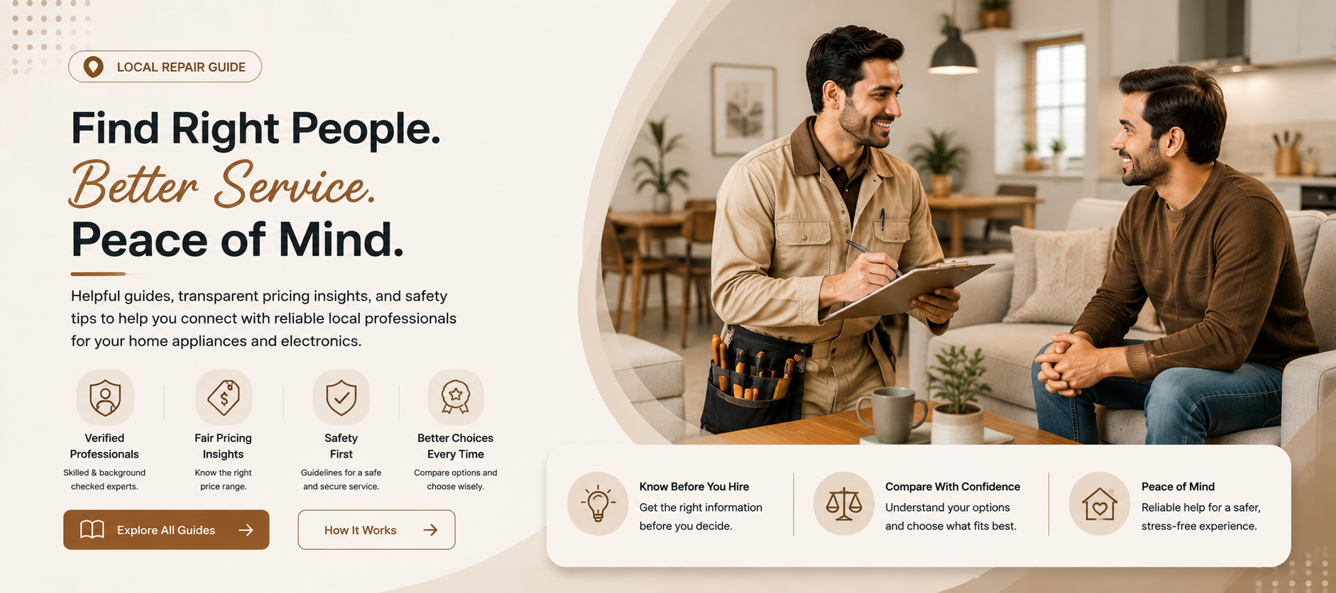 How to Find Local Repair Services Guide Banner
